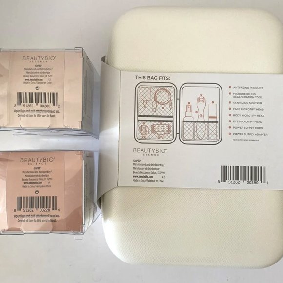 - BeautyBio Science GloPro Eye Attachment, Lip Attachment & Storage Orga… - Picture 2 of 2